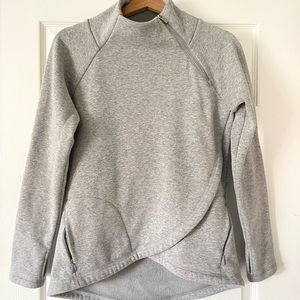 Athleta Cozy Karma Asym Pullover